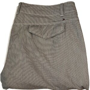 Tommy Hilfiger Men's Blue‎ White Striped Bermuda Shorts 42" Waist 100% Cotton